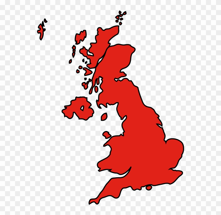 Australian Red Cross Blood Service - Uk Map Clipart