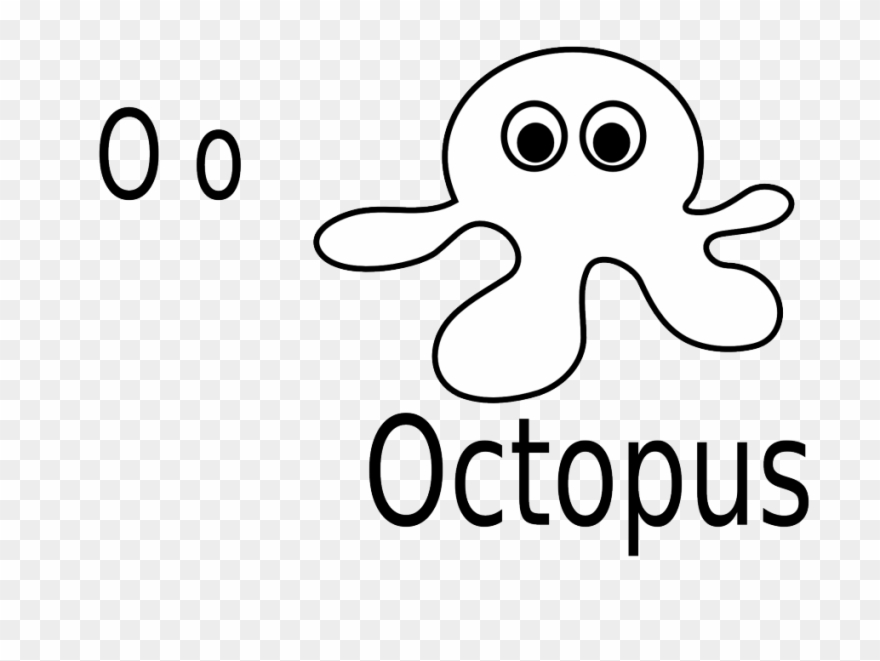 Cartoon Octopus For Coloring Book Stock Vector Izakowski - O For Octopus Clipart
