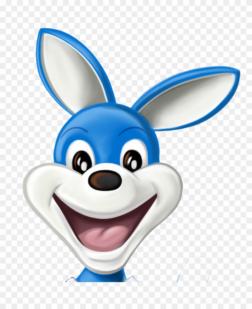 Thumbs Up - Blue Kangaroo Clipart