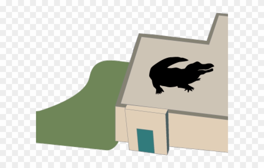 Personalized Green Alligator Silhouette Throw Blan Clipart