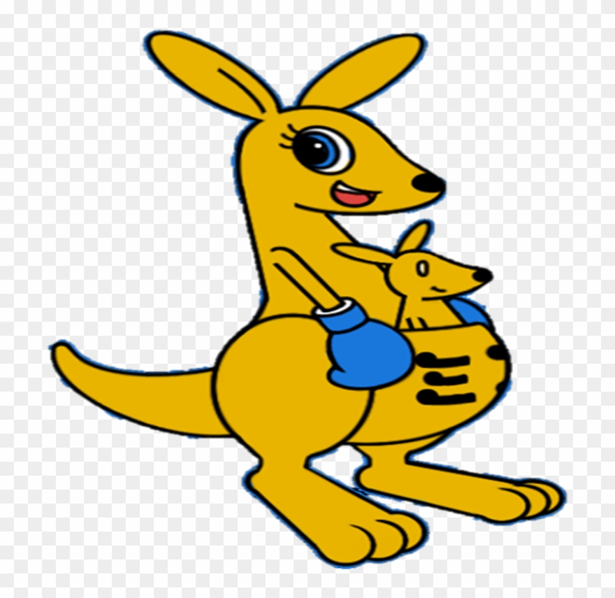 Kangaroo Clipart Mascot - Super Smash Bros Hexagons - Png Download