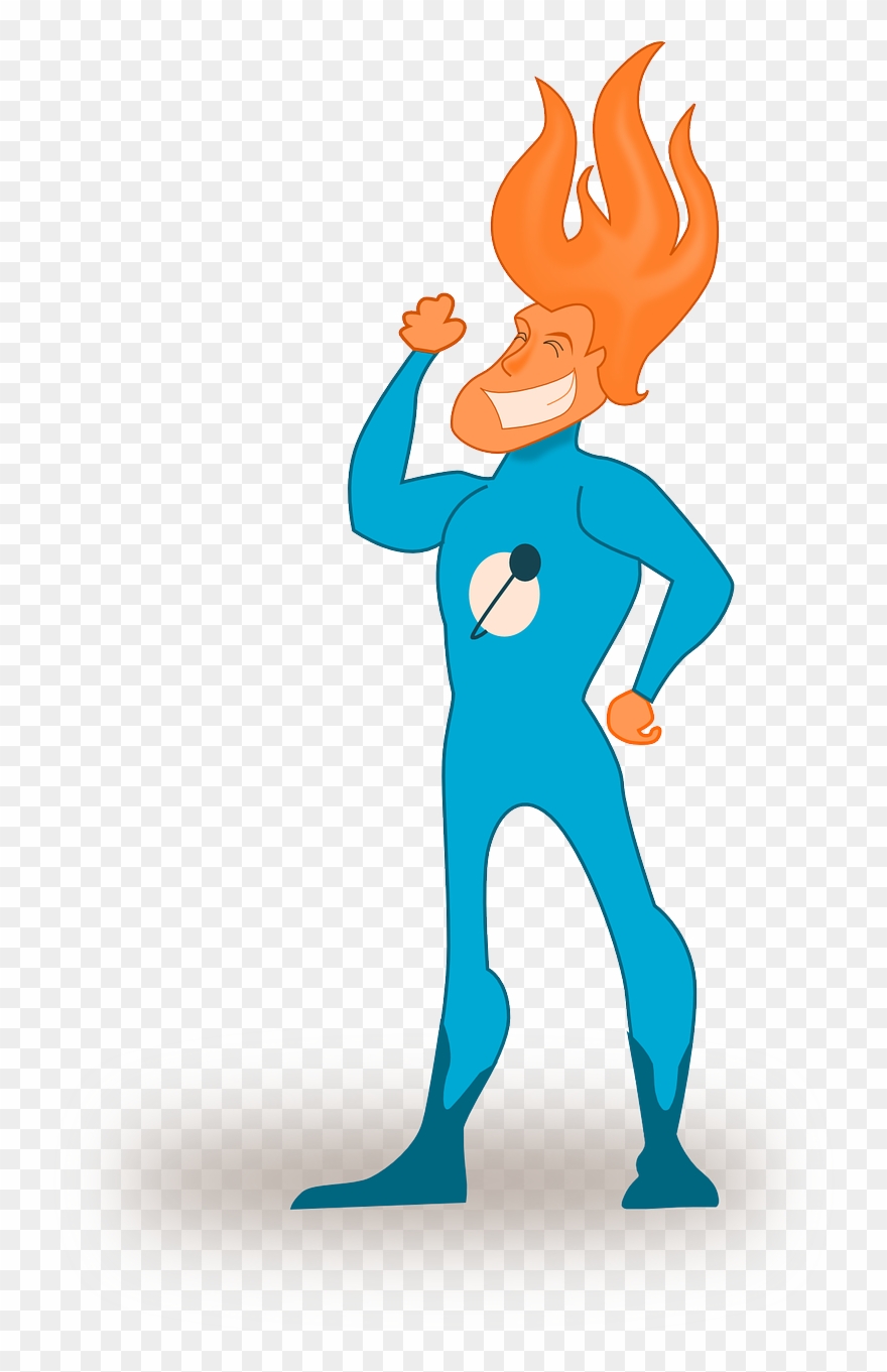 Superhero 158999 - Super Hero Clip Art Small - Png Download