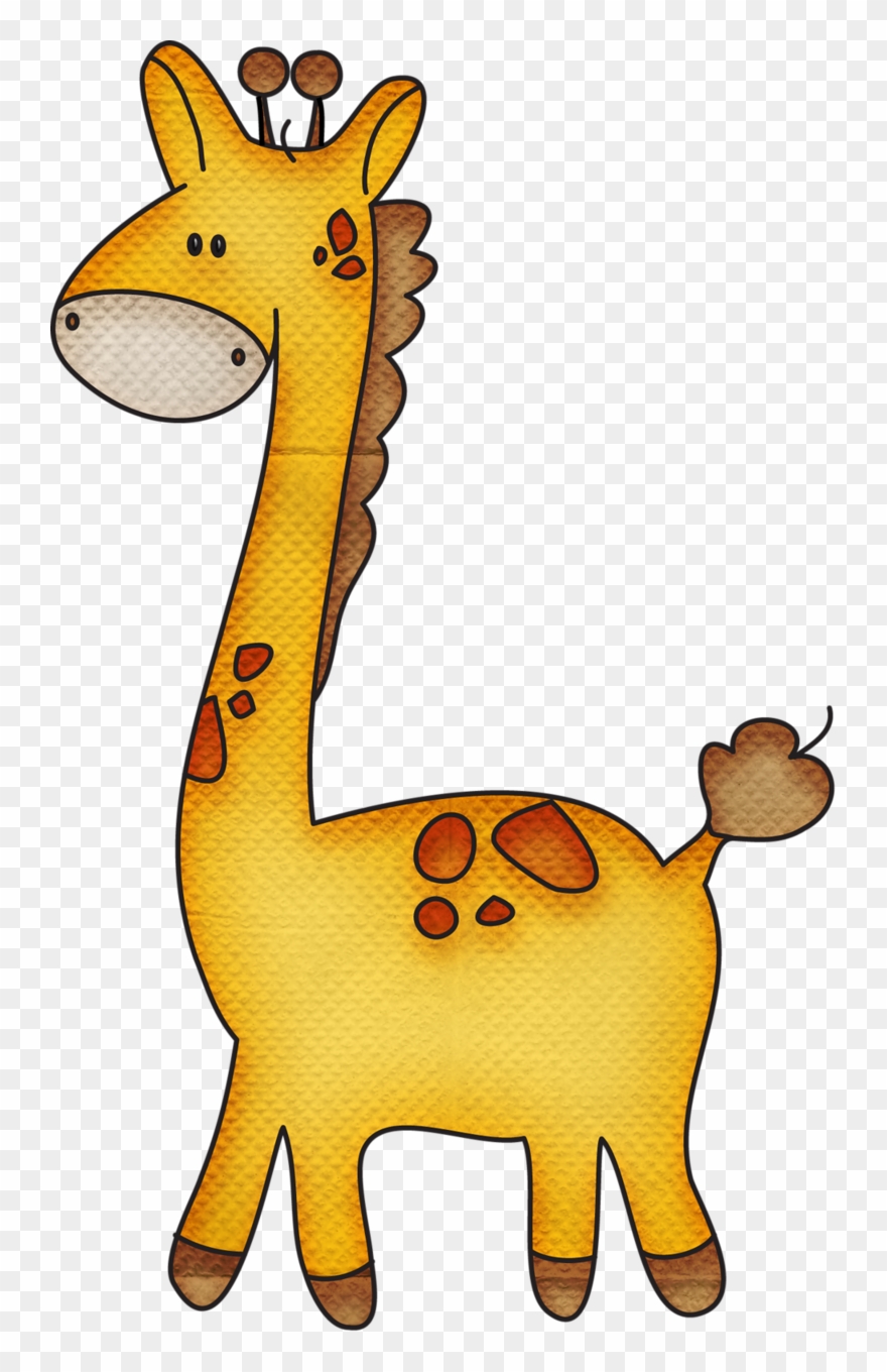 Zoos, Giraffe, Animals, Album, Clip Art, Safari, Animales, - Dear - Png Download