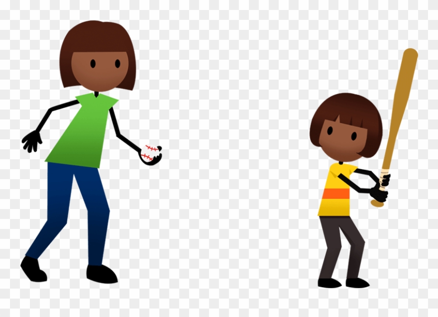 Baseball Batting - Asset Clipart