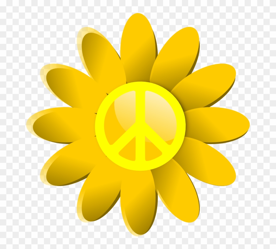 2012 » March » 15 Peacesymbol - Transparent Peace Sign Flower Clipart