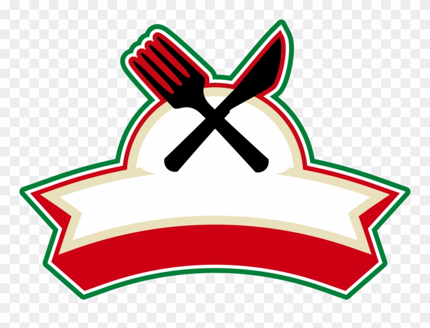 Pizza Napoli Cafe Menu Dining Knife And - Food Logos De Restaurantes Clipart