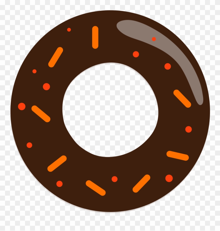 Clip Black And White Library Bagel Drawing Coffee Donut - Food - Png Download