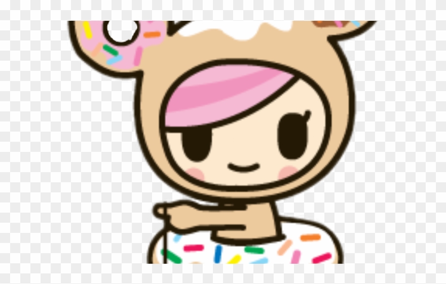 Tokidoki Clipart Donut - Tokidoki Donutella - Png Download
