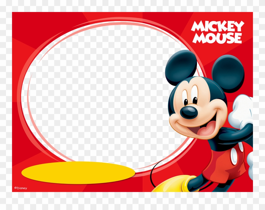 Mickey Mouse Invitation Card - Mickey Mouse Mad Libs Clipart