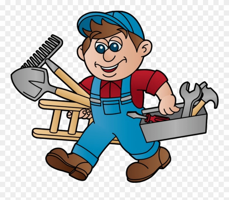 Handyman Clip - Homme A Tout Faire - Png Download