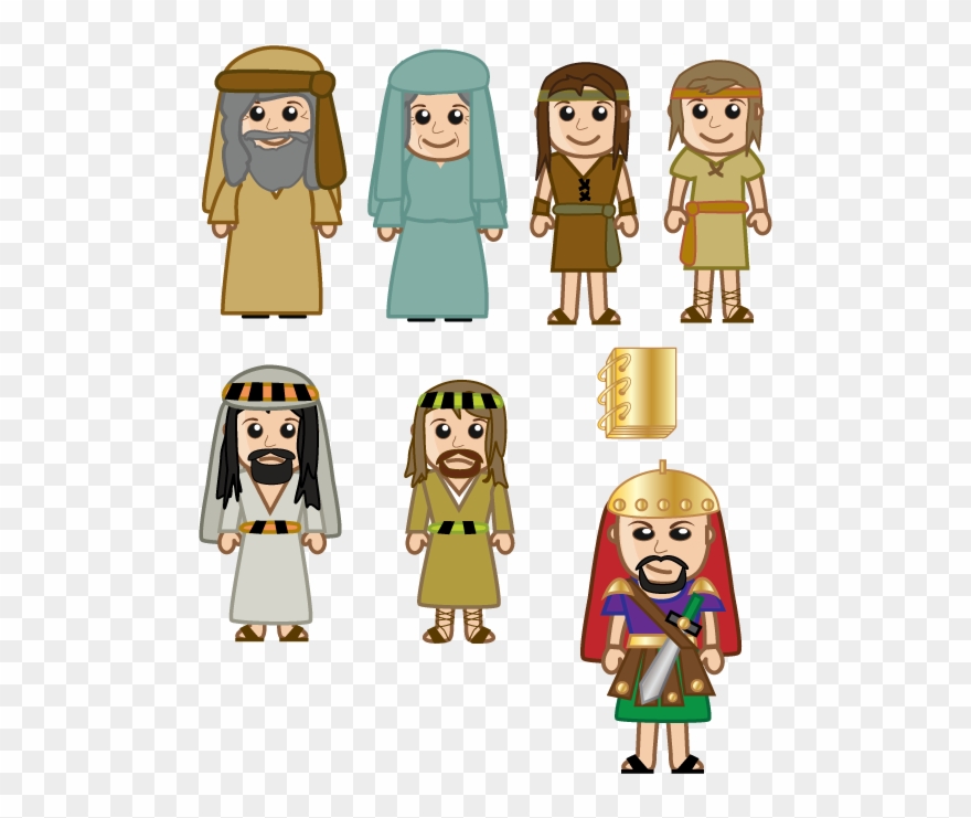 Nephi And Brass Plates Primary Lessons, Lds Primary, - Nephi Sam Laman Lemuel Clipart