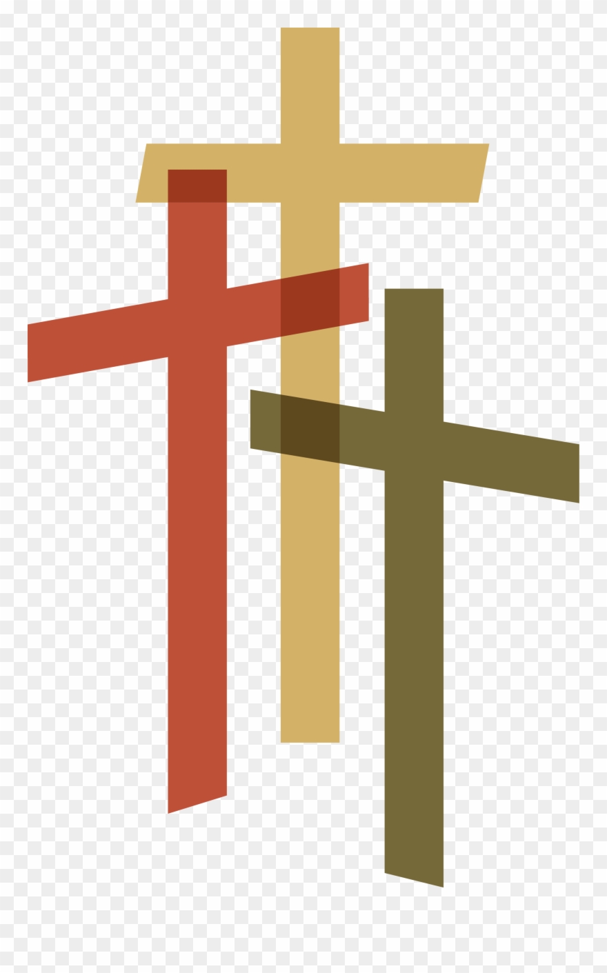 Good Friday Clipart - Free Cross Clip Art - Png Download