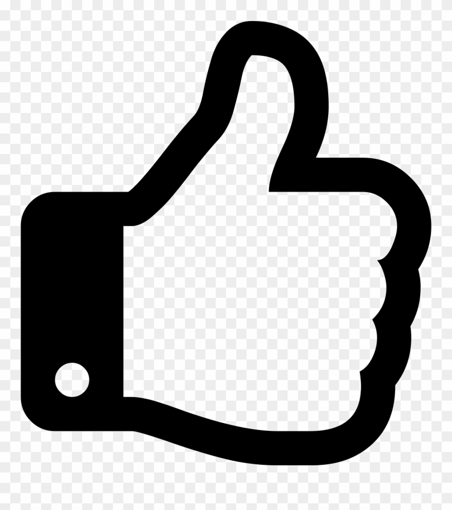 Thumbs Up - Thumbs Up Icon Font Awesome Clipart