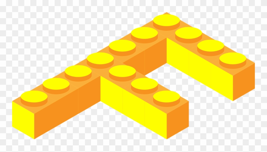 Lego Letter F - Png Billeder Clipart