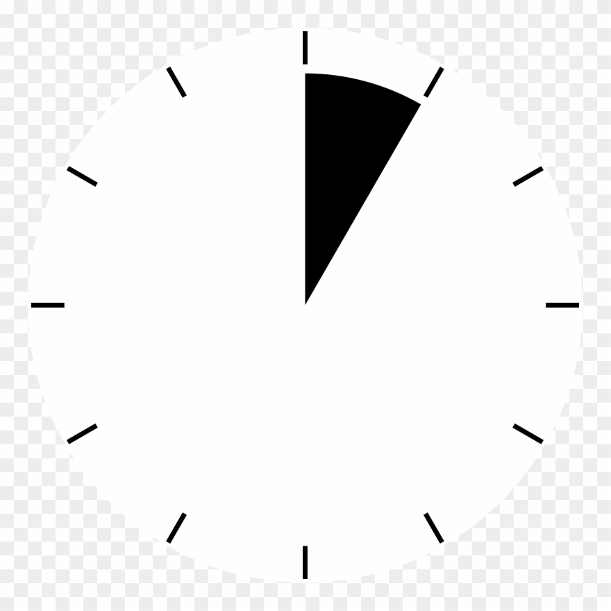 Period Clip Art Download - Clock 1 Hour Clipart - Png Download