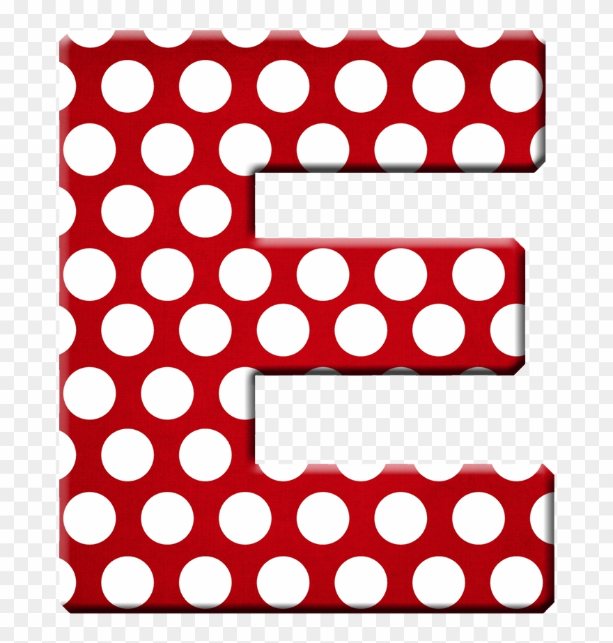 María José Argüeso - Rojo Letras Minnie Mouse Clipart