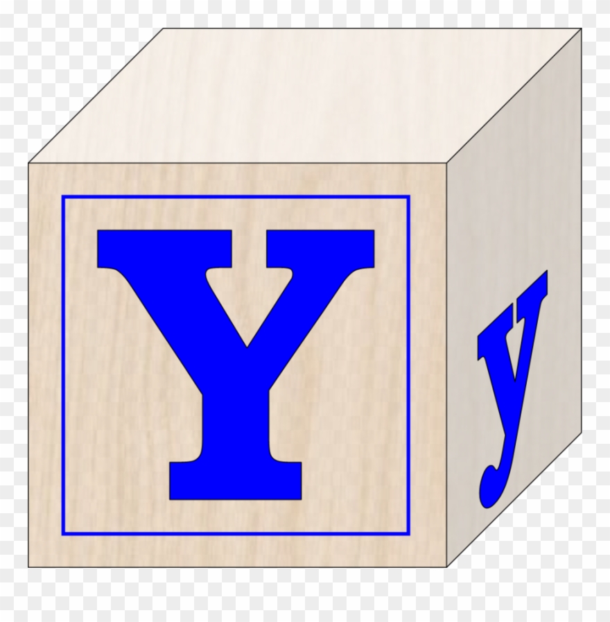 Printable Black Letter Y Clipart Letter Alphabet Y - Yale Vs Byu Logo - Png Download