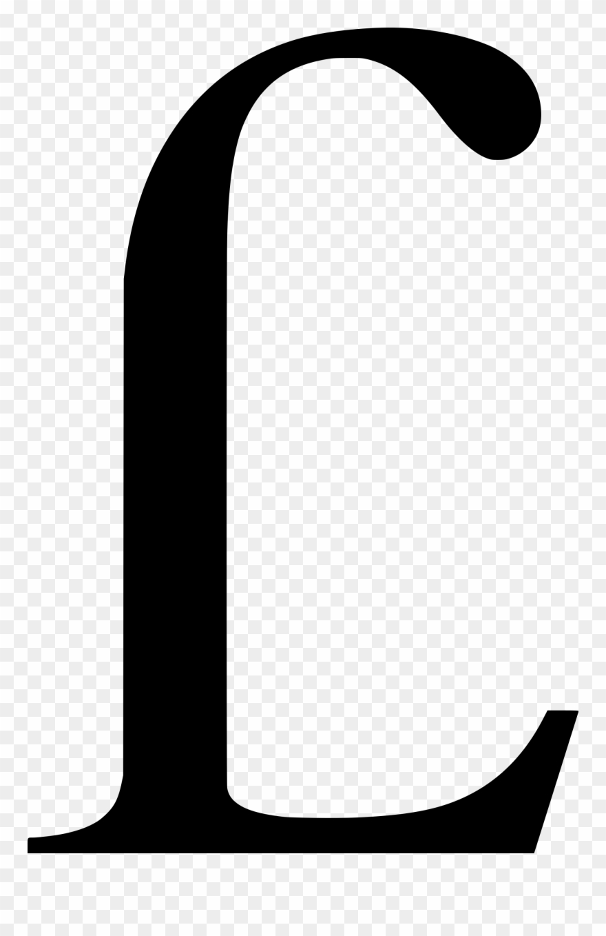 L Letter Png - Small Letter L Clipart