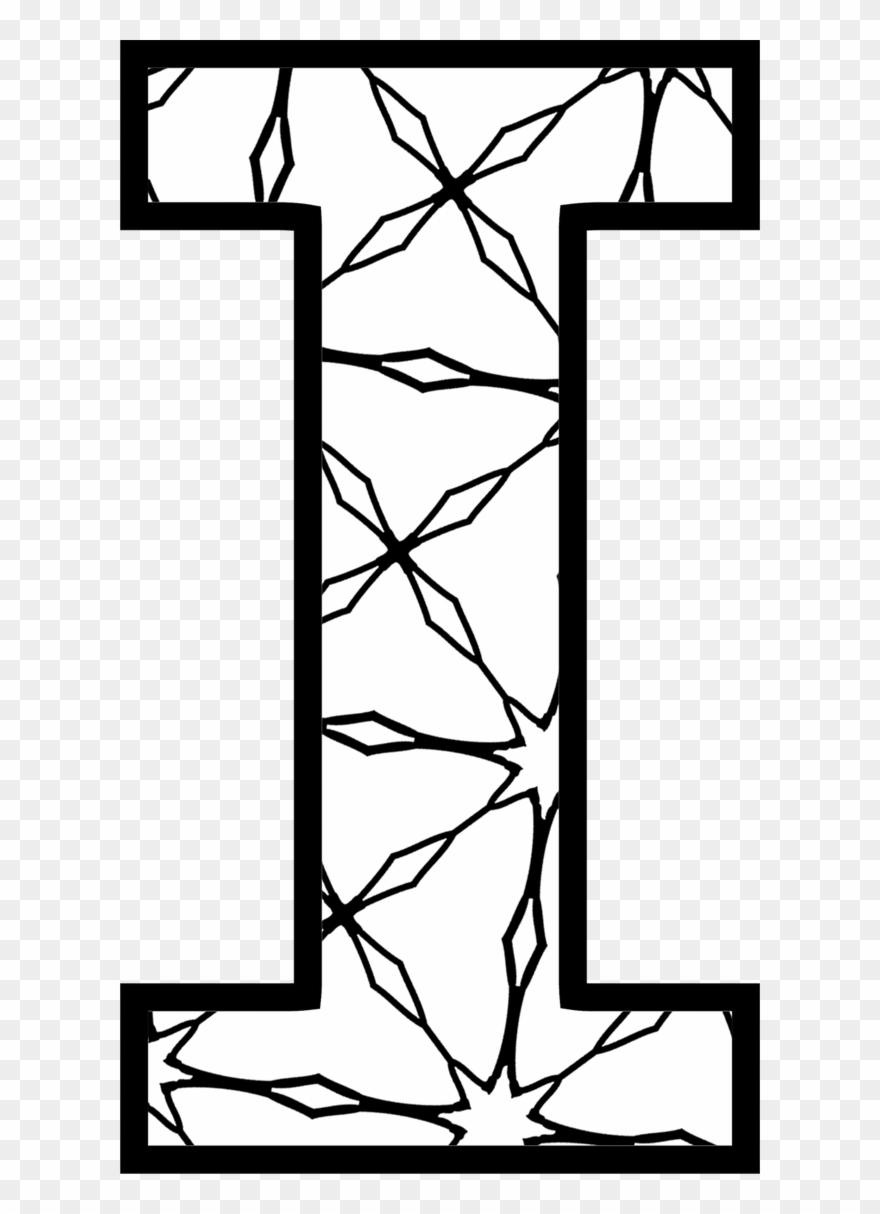 Here's A Set Of Printable Alphabet Letters To Download - Letter I To Color Clipart