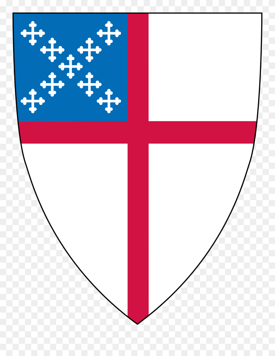 Shield Of The Us Episcopal Church - Episcopal Church Png Clipart