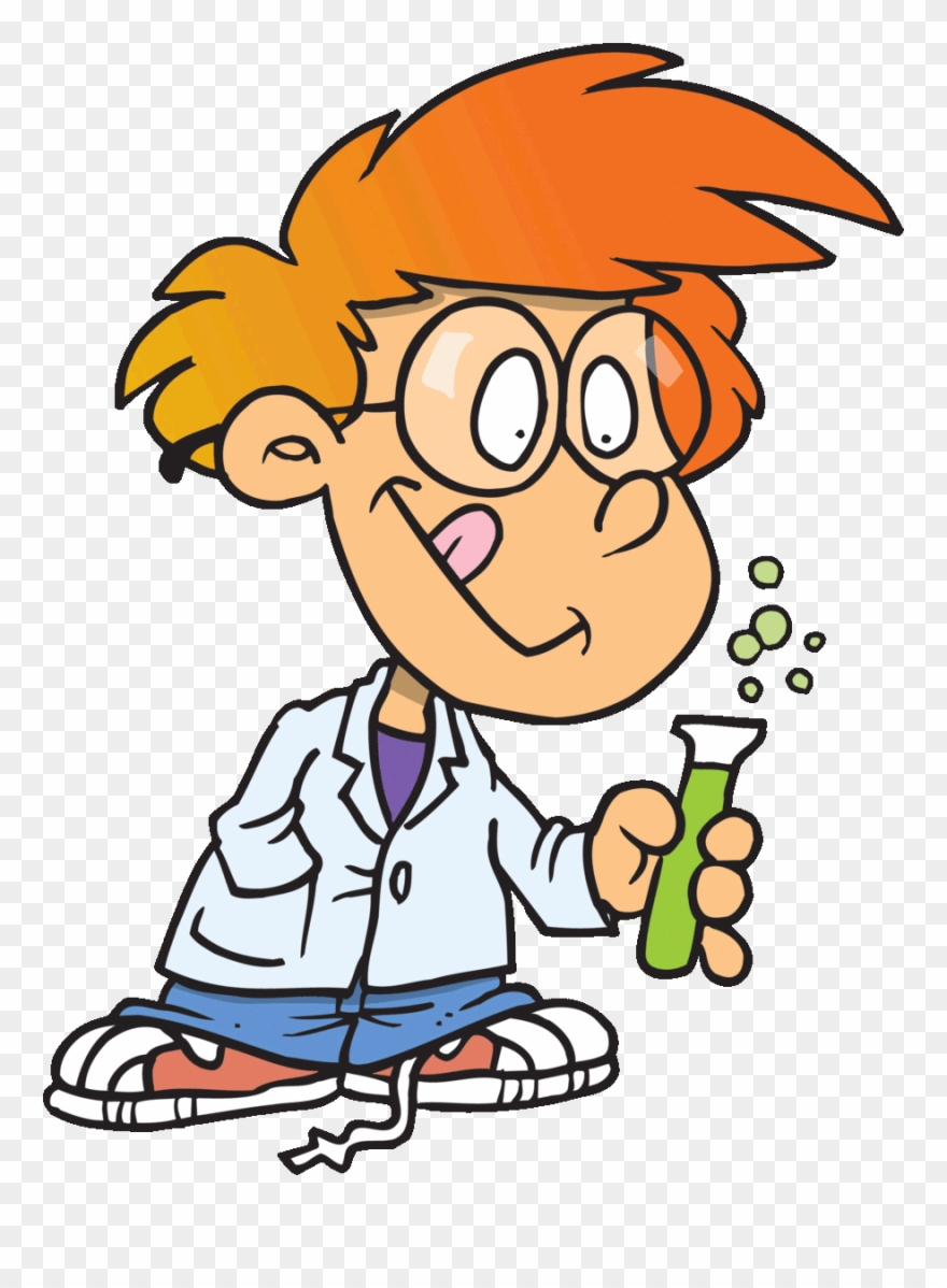 Science And Faith - Cartoon Science Experiment Gif Clipart