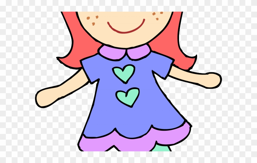 Doll Clipart Dolly - Cute Doll Clipart Hd - Png Download