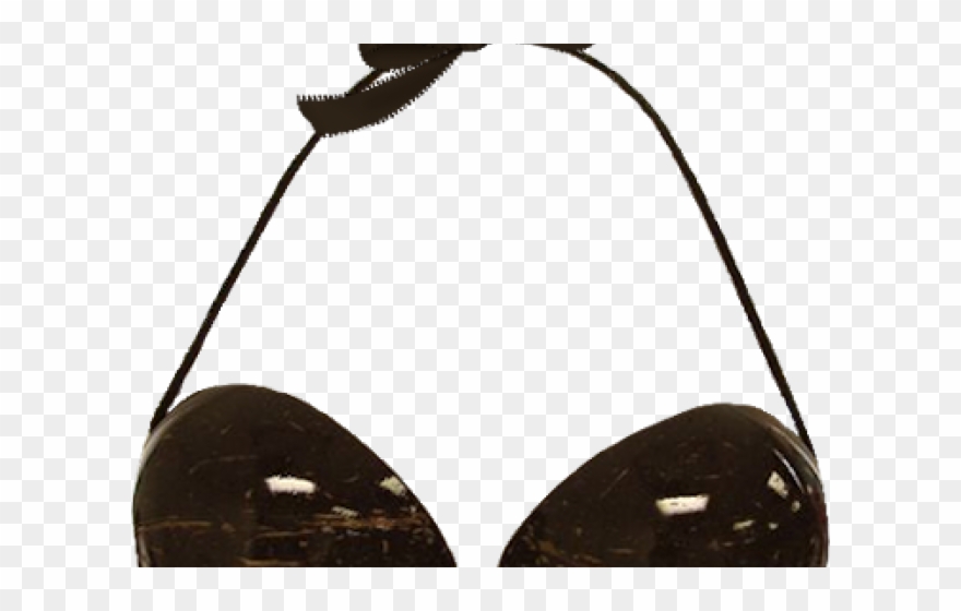 Coconut Clipart Coconut Bra - Coconut Bra Clip Art - Png Download