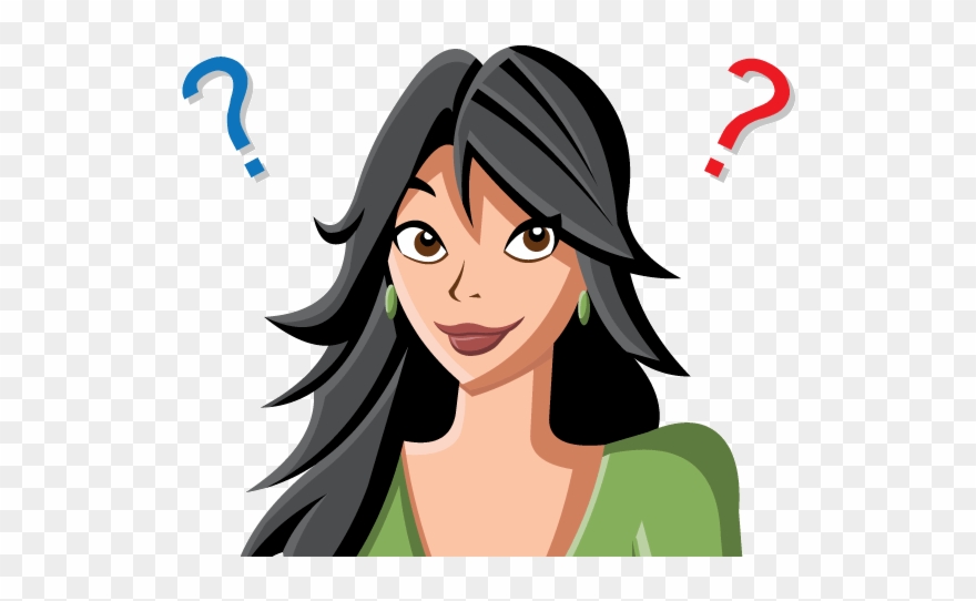Student Question - Cartoon Clipart