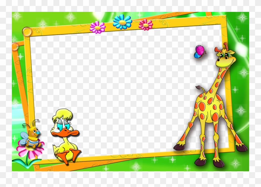 Clipart Marcos Y Bordes Infantiles Wallpapers Real - Png Download