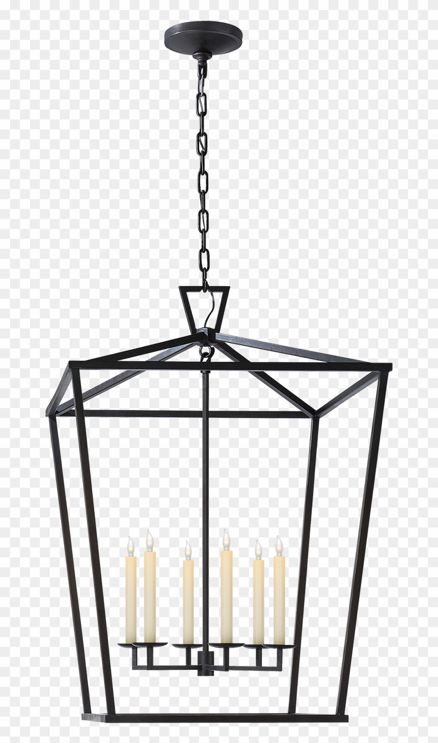 Clip Art Free Stock Chandelier Clipart Black And White - Darlana Pendant Light - Png Download