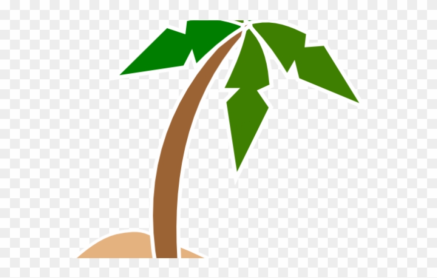 Tree Clipart Clipart Coconut Tree - Coconut Tree Cartoon Png Transparent Png