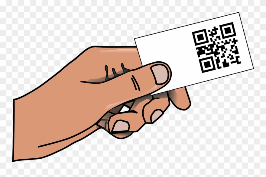 It Was Fashionable For A Time To Include A Qr Code - Business Card Clip Art Use - Png Download