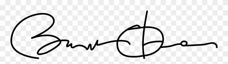 Barack Obama Signature - Obama Signature Vs Trump Clipart