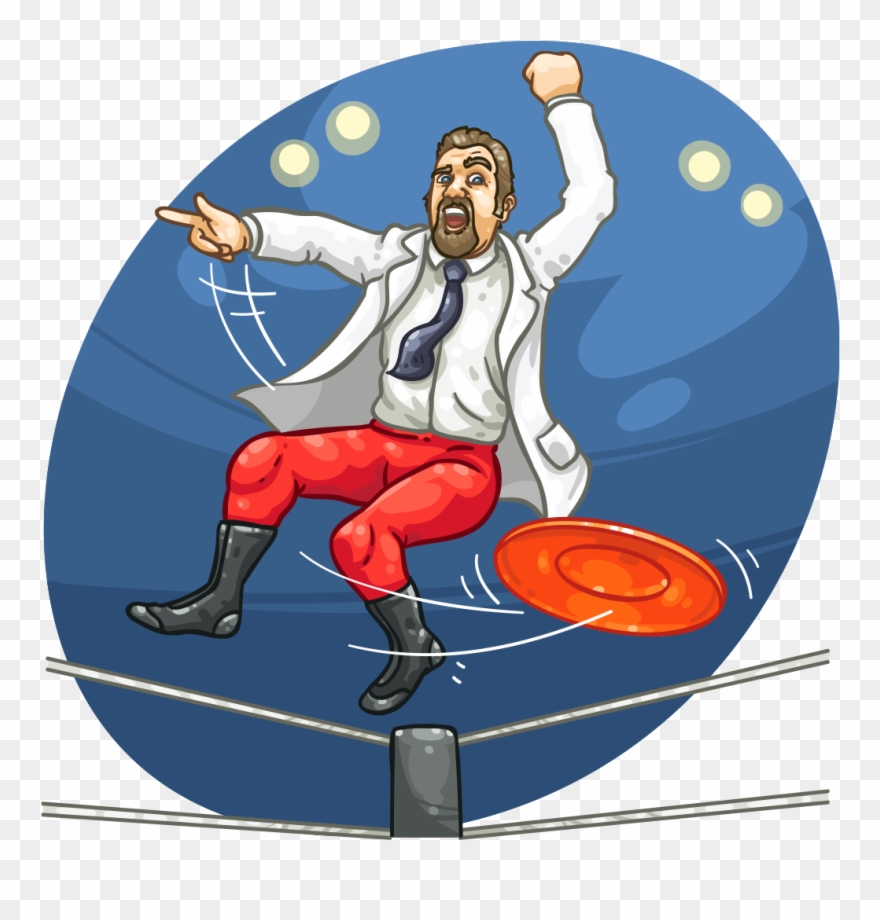 The Disc-integrater - Illustration Clipart
