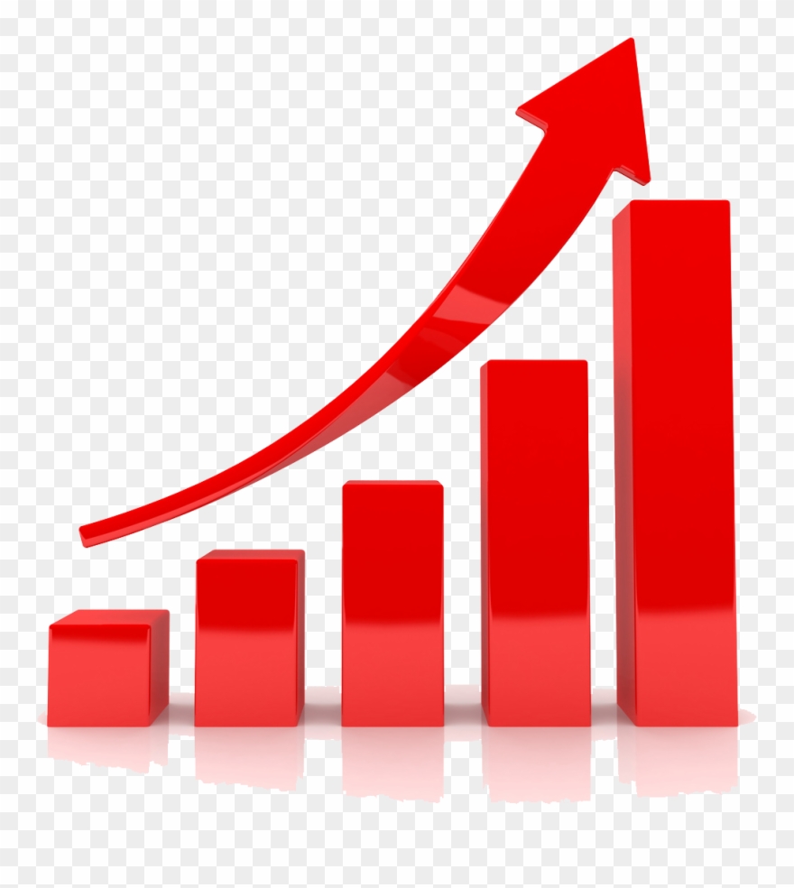 Business Growth Chart Png Transparent Images - Youtube Takeover By Spencer Coffman Clipart