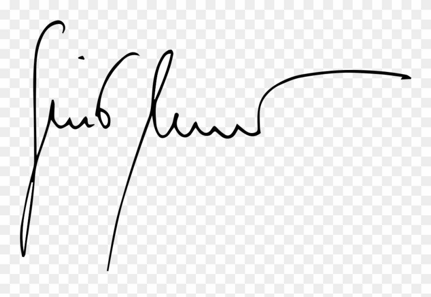 Create Html Signature - G Signature Clipart