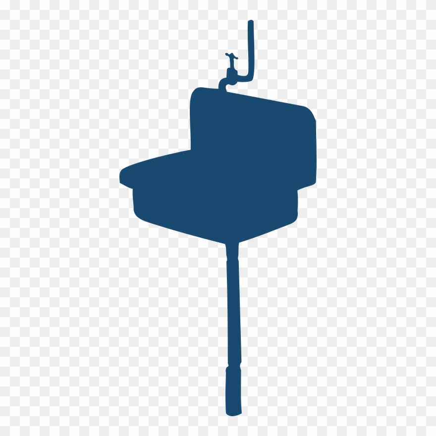 Sink Clip Art Clean Bathroom Clipart On - Sink - Png Download