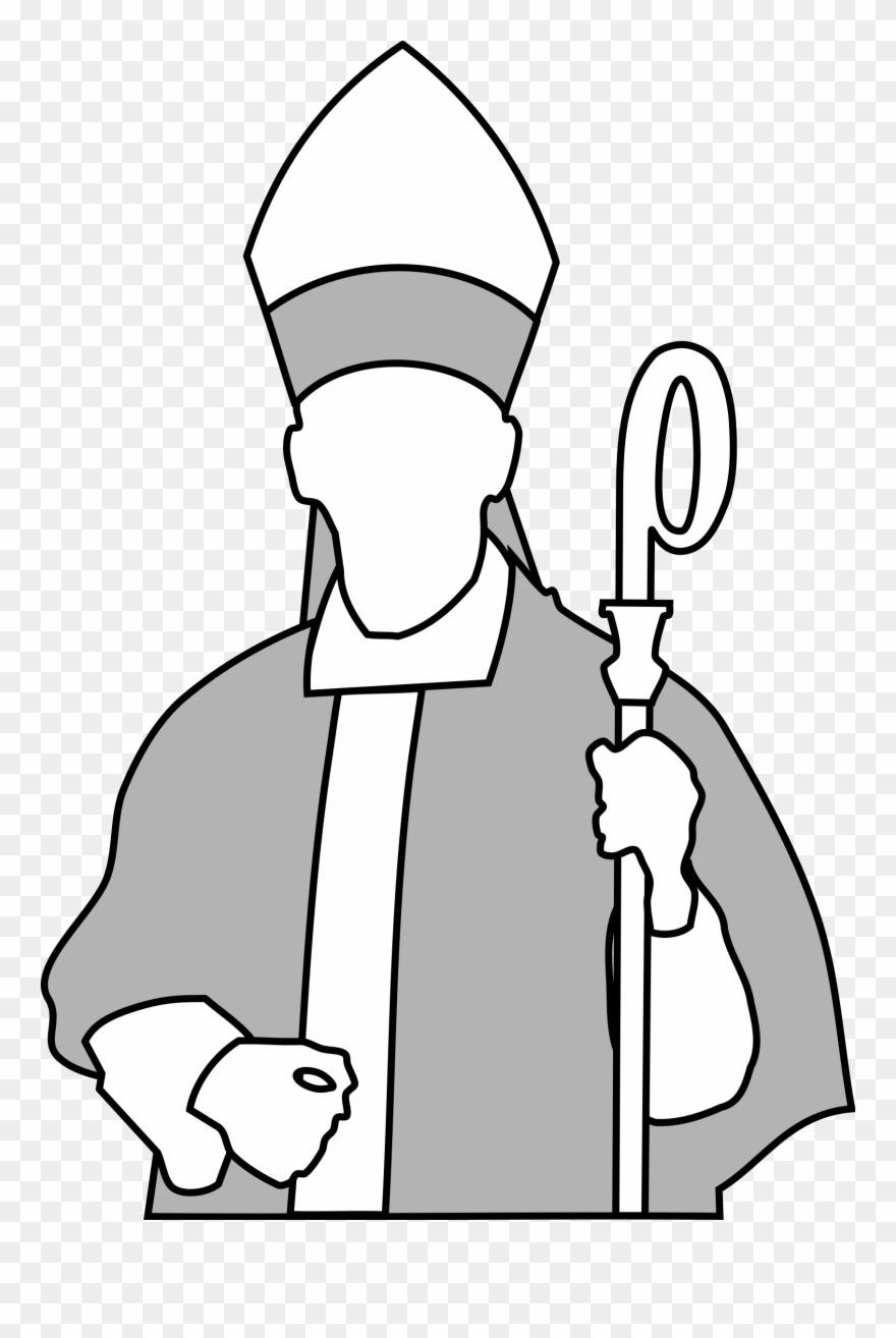 Clipart Bishop Big Image - Bishop Clipart - Png Download