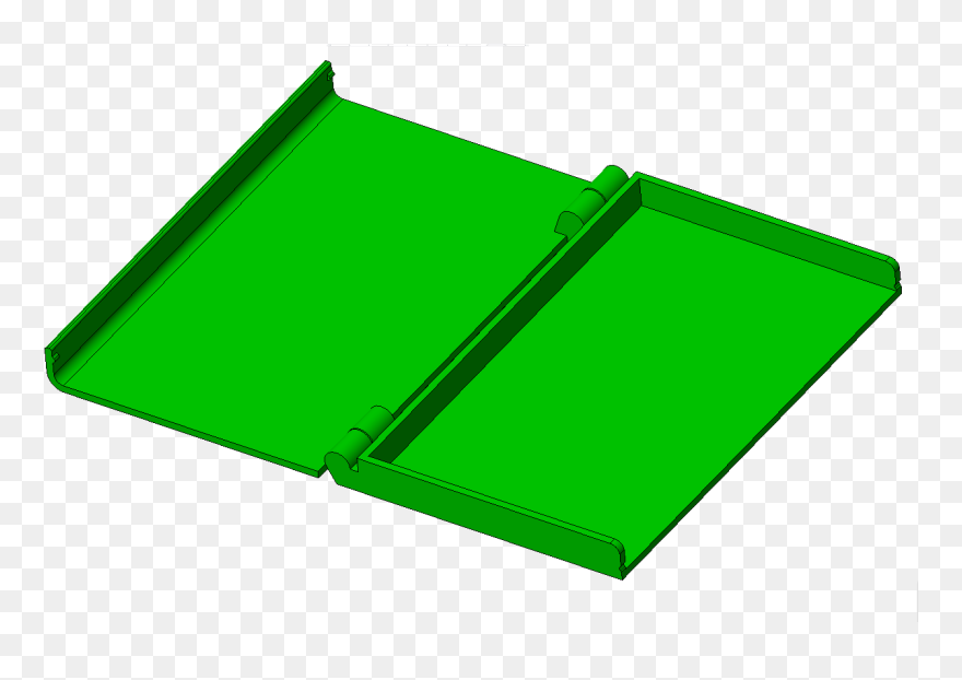 Folding Business Card Holder 3d Print - Illustration Clipart