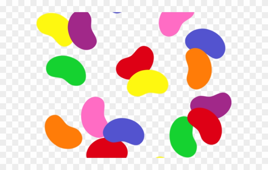 Jelly Beans Transparent Background Clipart