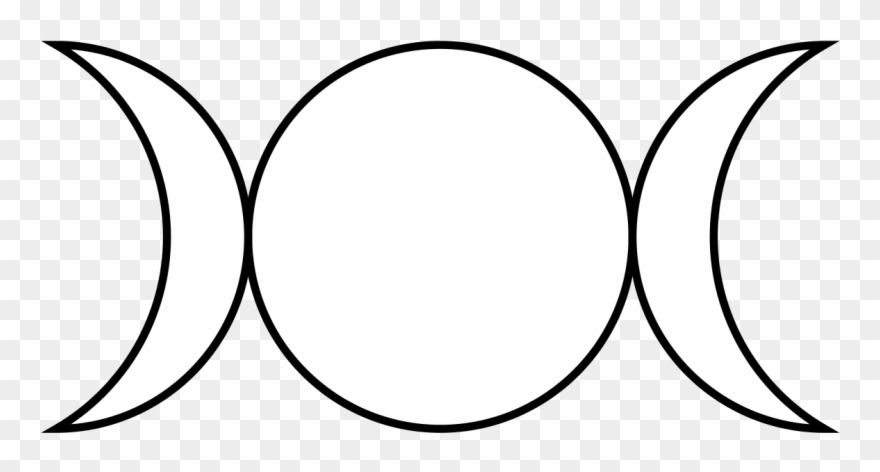 Continuing Counter Reformation - Waxing Full And Waning Moon Clipart