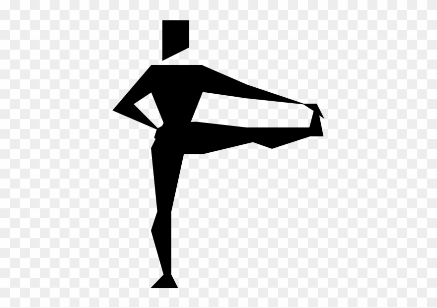 Yoga Rubber Stamp - Rubber Stamping Clipart