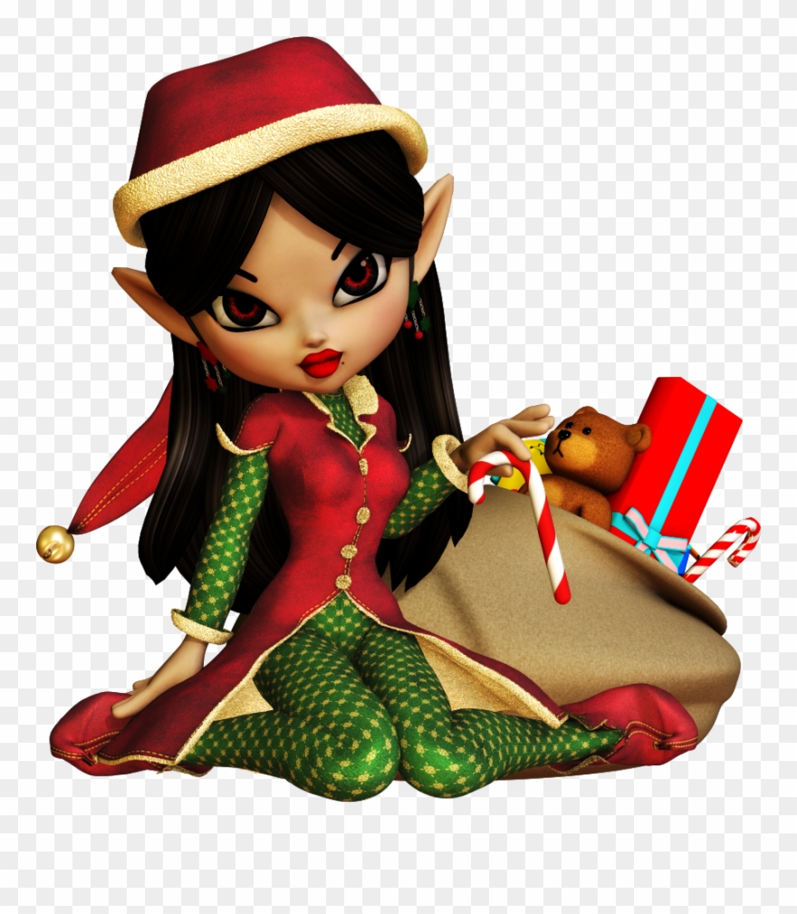 Christmas Cartoons, Christmas Clipart, Christmas Greeting - Png Christmas Female Transparent Png