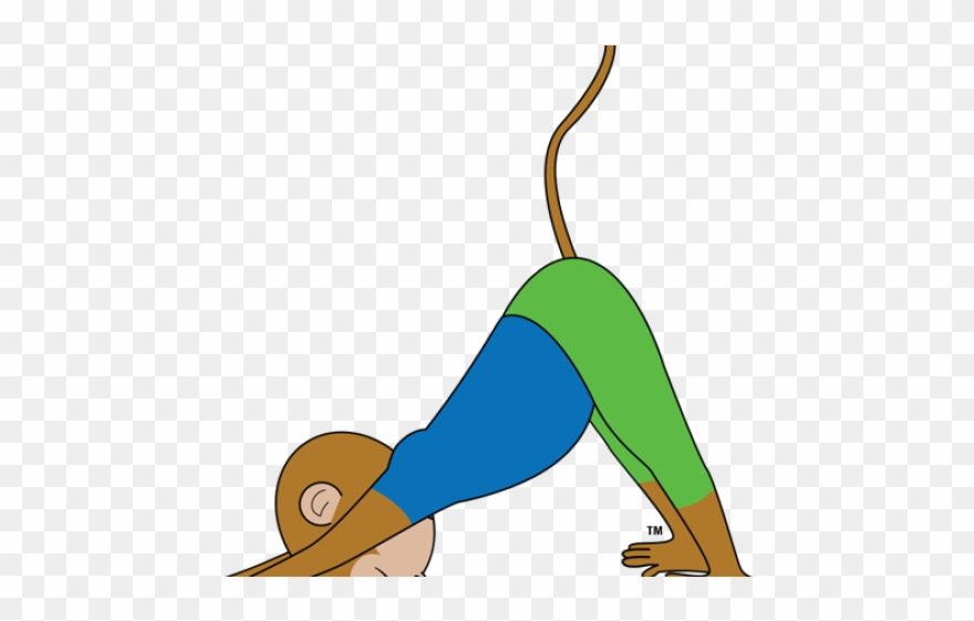 Yoga Clipart Monkey - Organization - Png Download