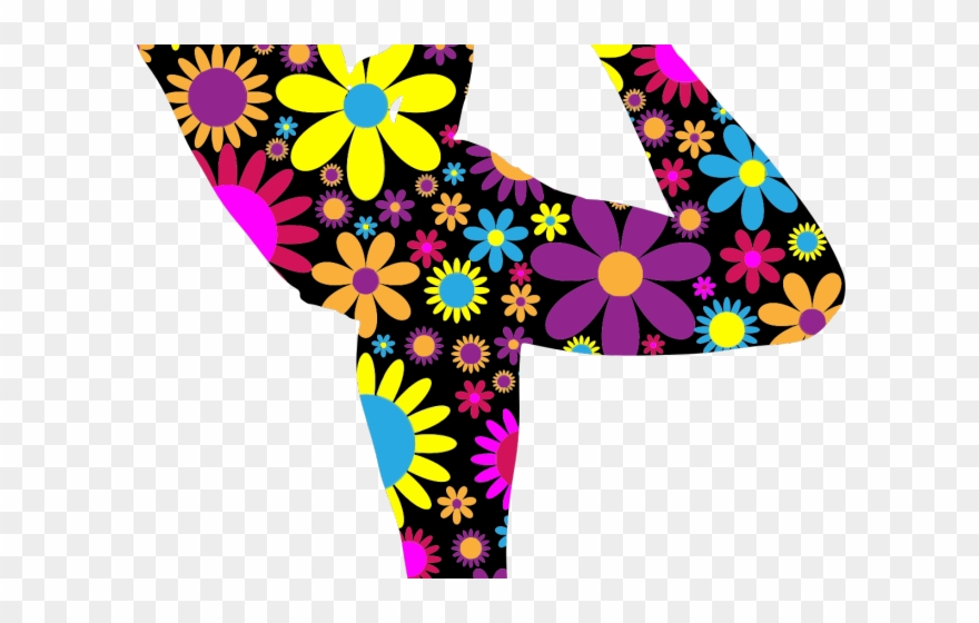 Yoga Clipart Transparent - Posturas De Yoga Flores - Png Download
