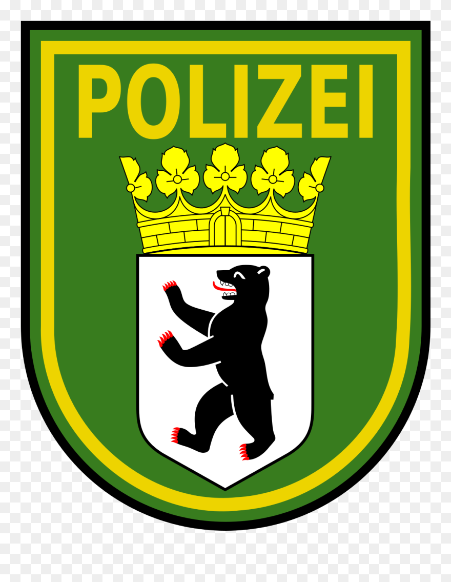 Berlin Police Patch Clipart (#489890) - PinClipart