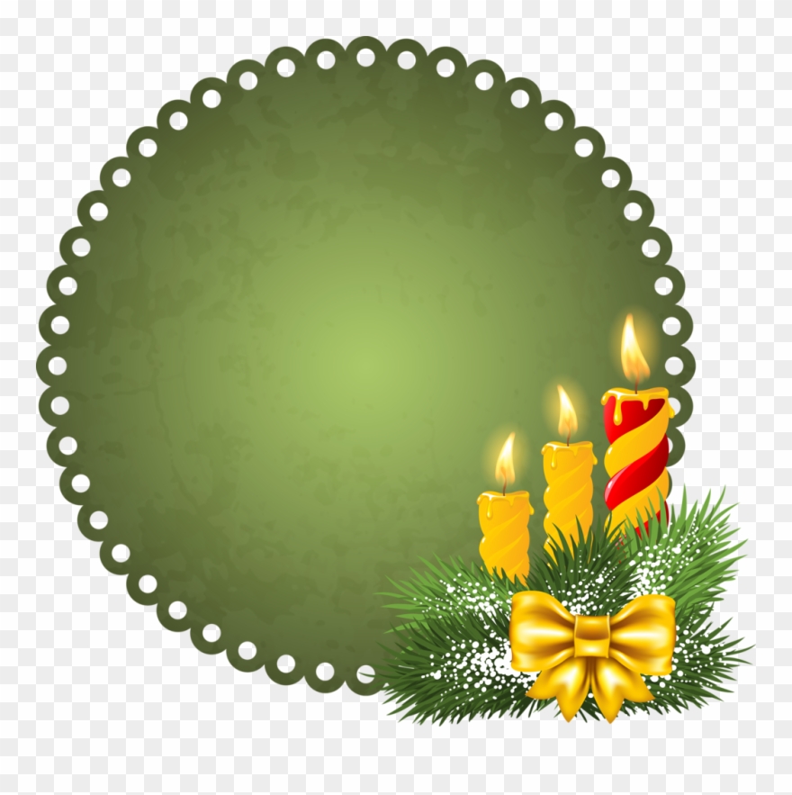 Tags, Fundos E Etc - Tag De Natal Png Clipart