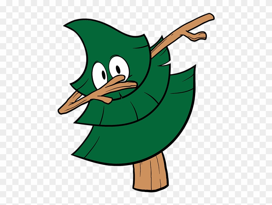 Bleed Area May Not Be Visible - Funny Christmas Tree Drawing Clipart