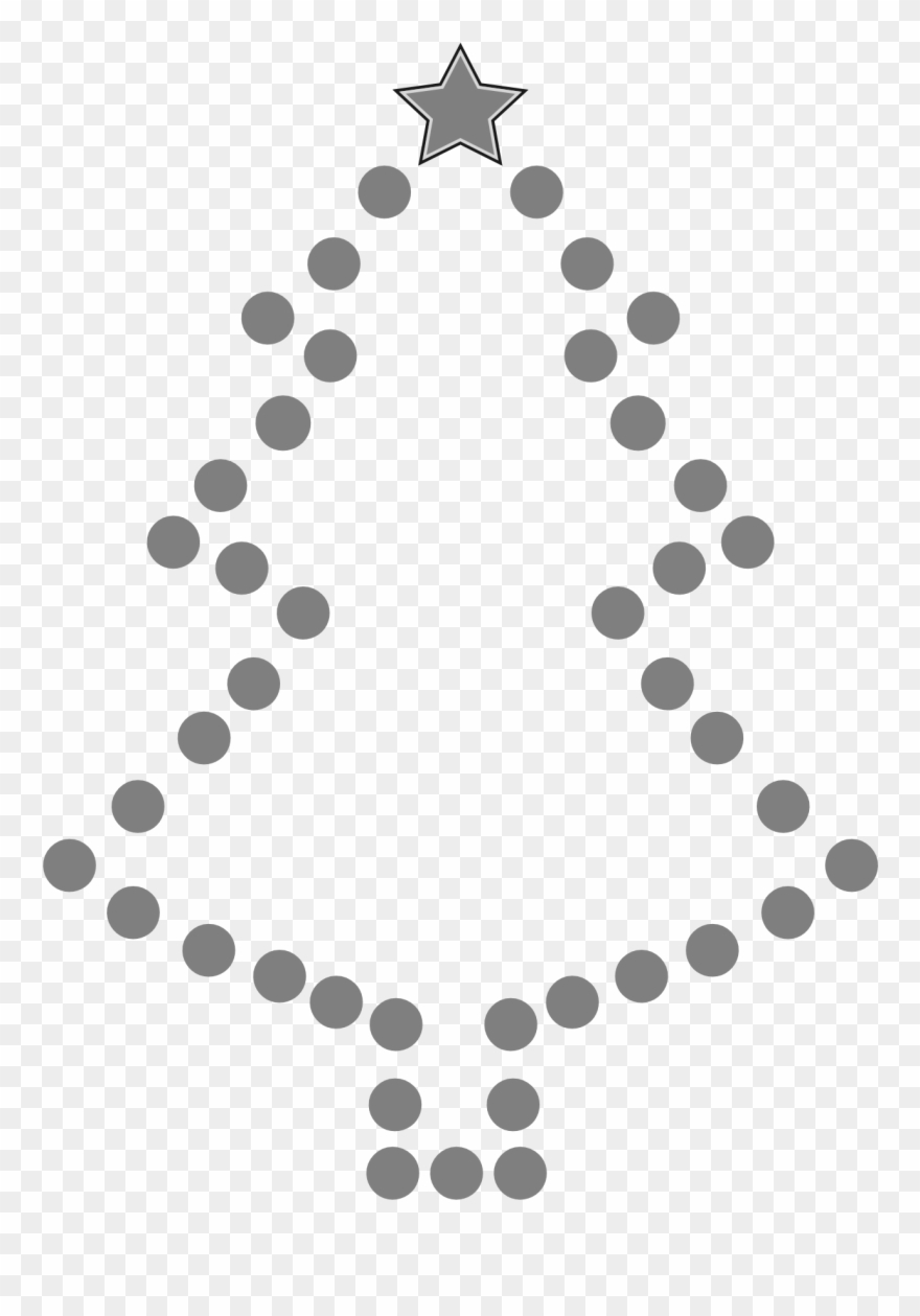 Tree Line Png - Christmas Tree Clipart