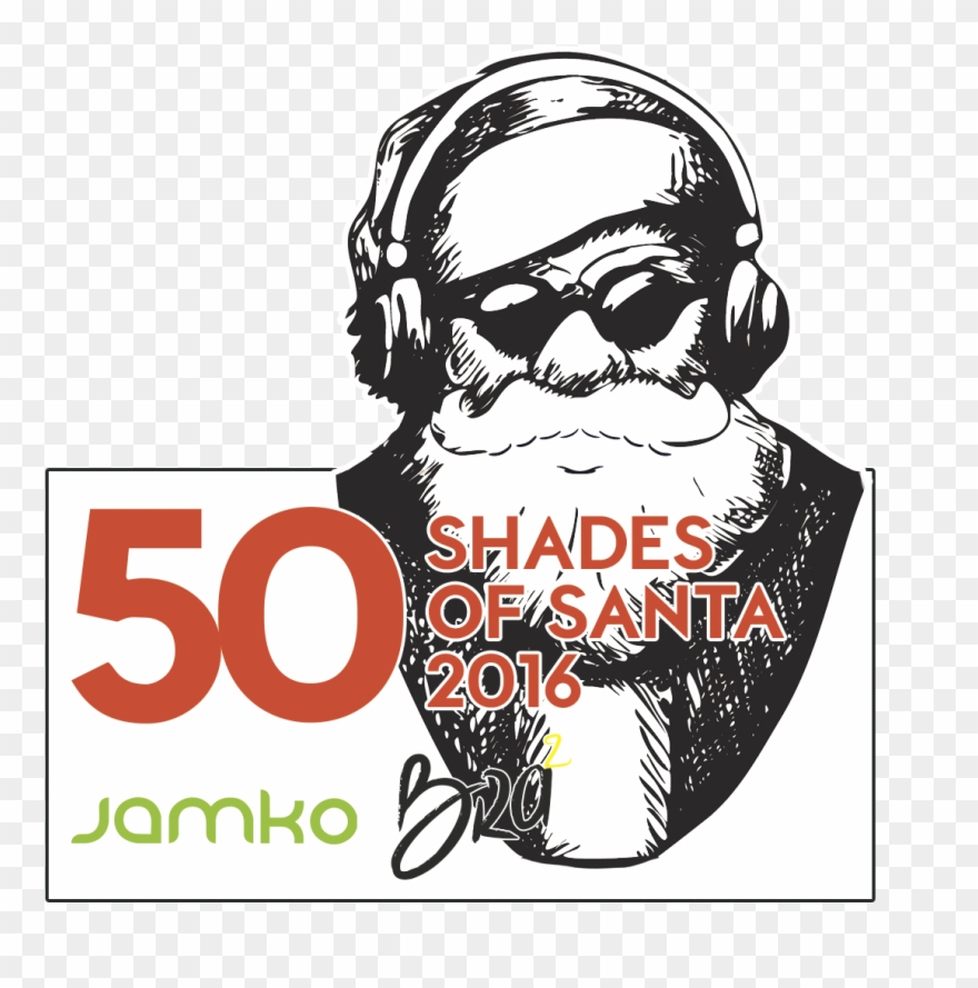 50 Shades Of Santa Jamko's Pre-christmas Party - Illustration Clipart